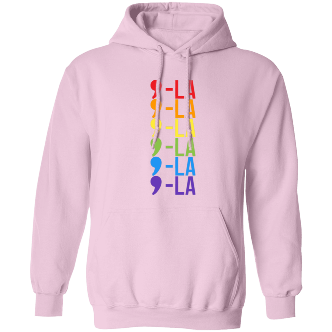 COMMA LA COLORS HOODIE