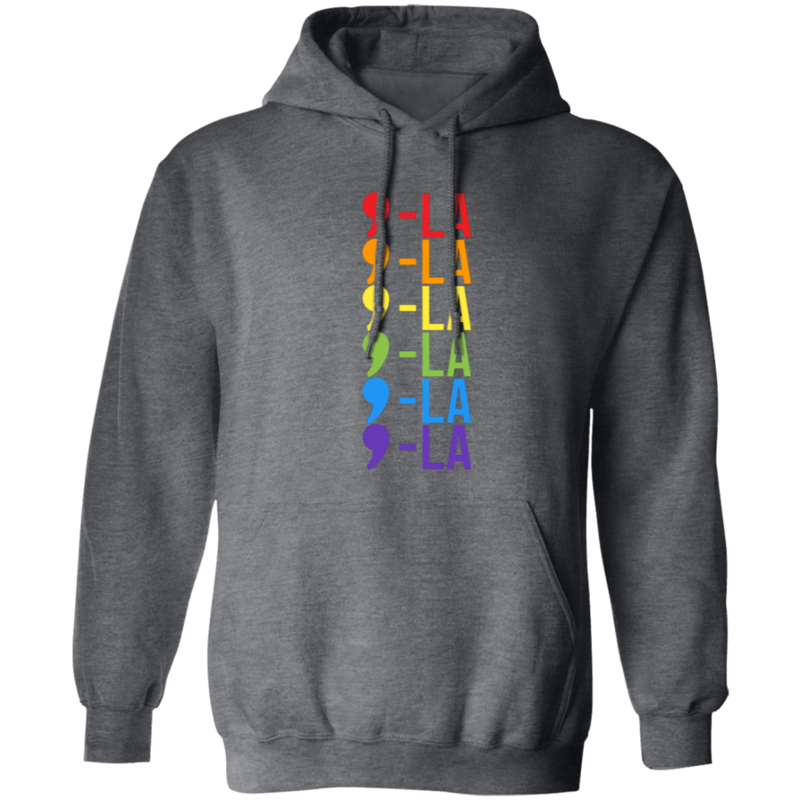 COMMA LA COLORS HOODIE