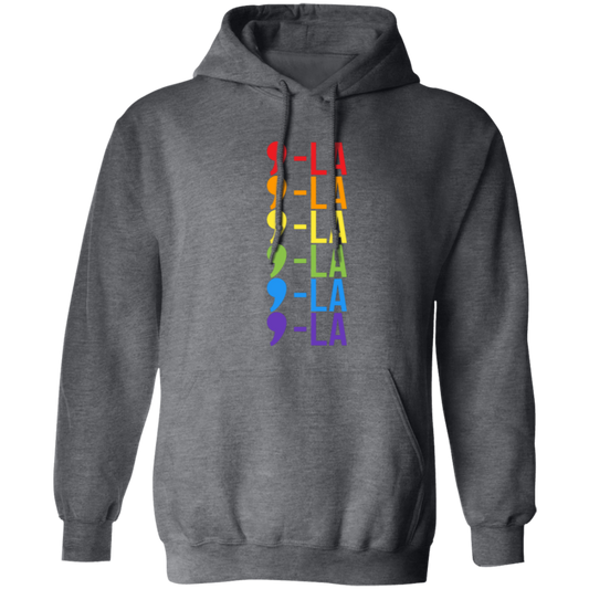 COMMA LA COLORS HOODIE